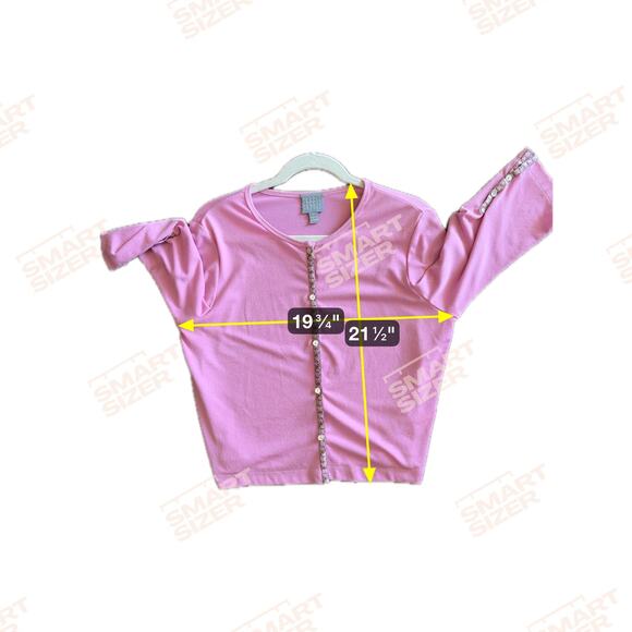 Rabbit Rabbit Rabbit 14 petite pink floral cardigan - Picture 3 of 9